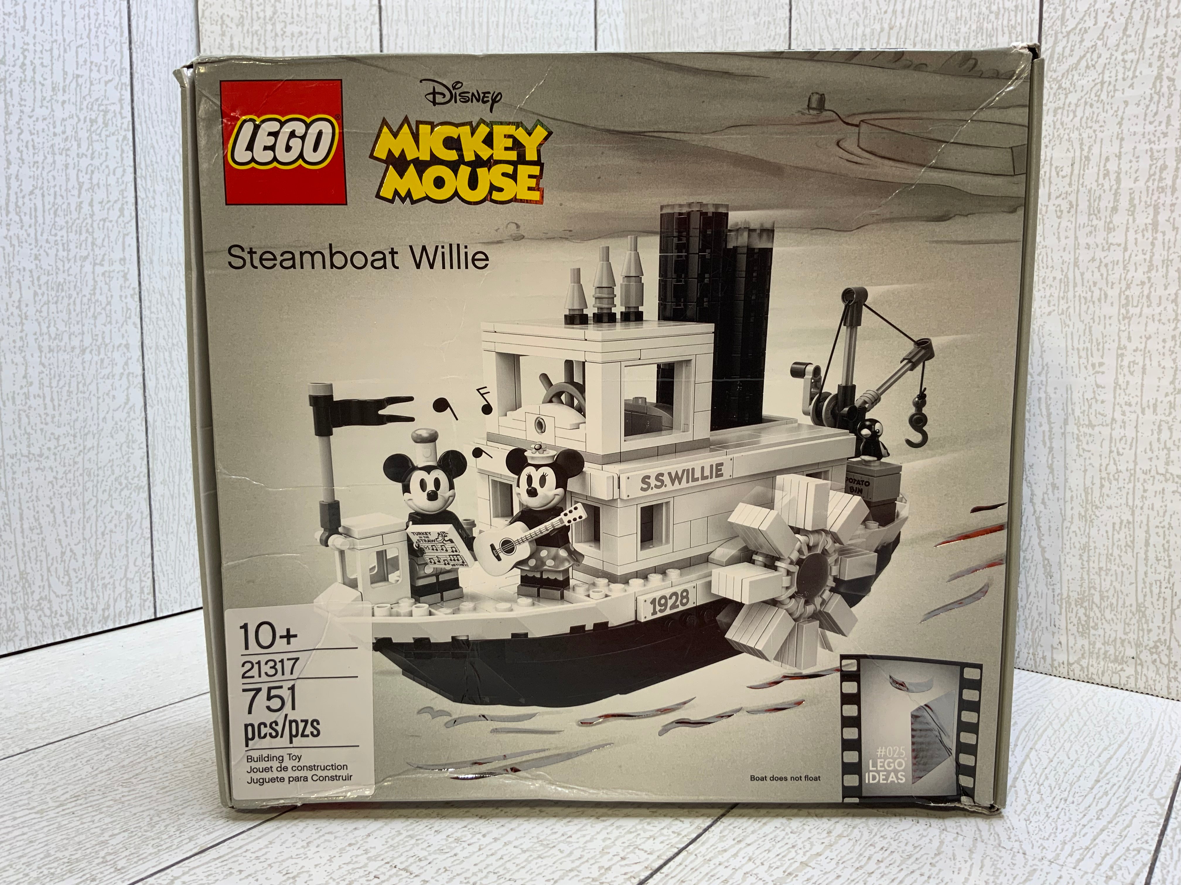 LEGO Ideas 21317 Disney Steamboat Willie Building Kit (7923679035630)